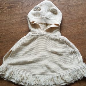 Gap Toddler polar bear poncho